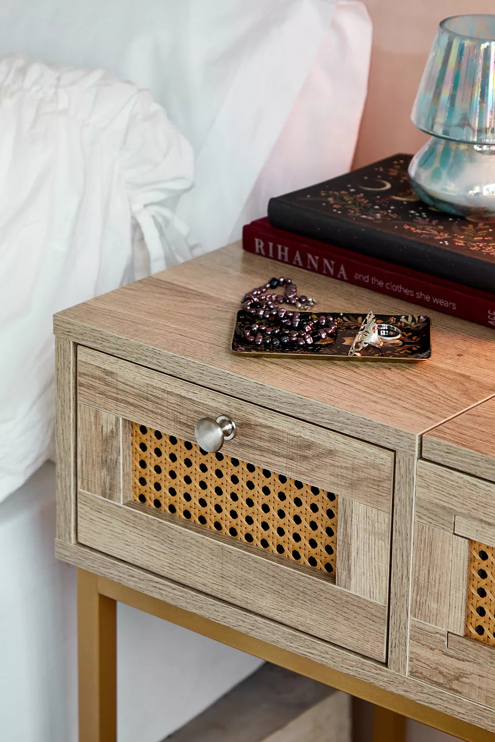 Coiffeuse en Rotin Bohème