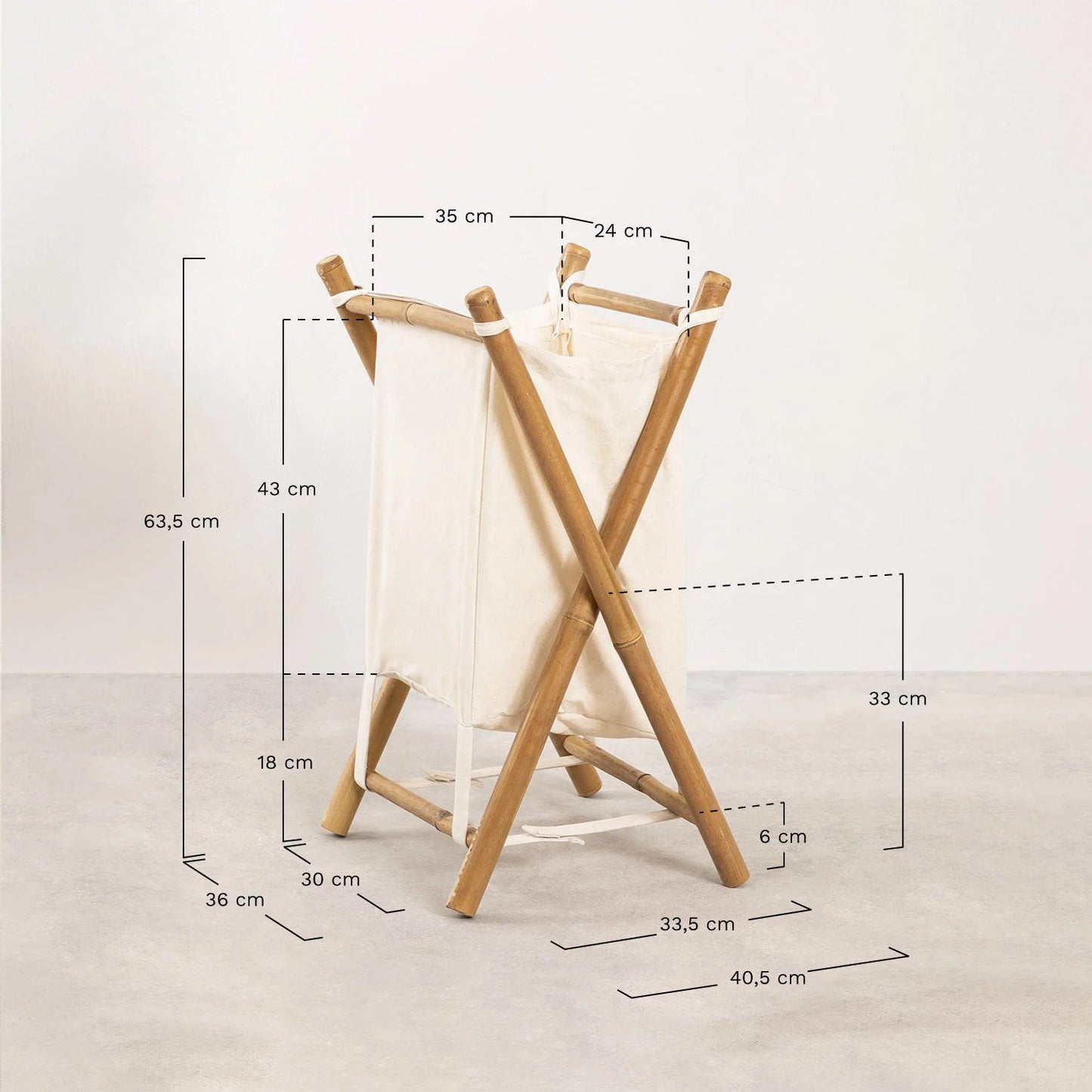 Panier à Linge en Bambou