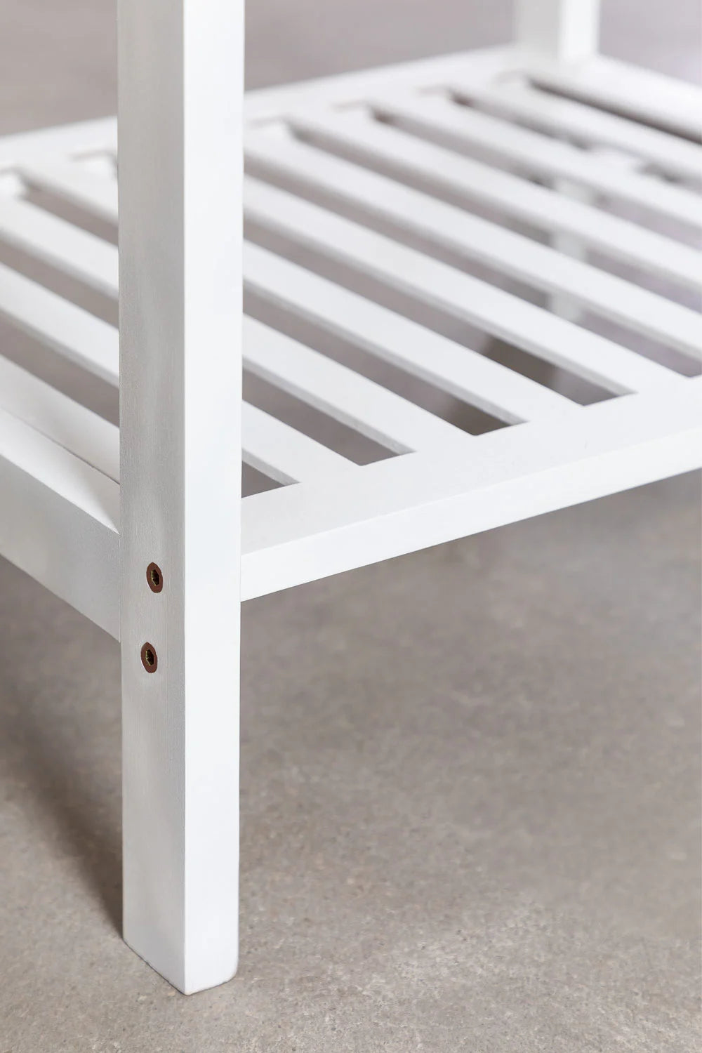 Armoire Ouverte avec Étagères en Bois