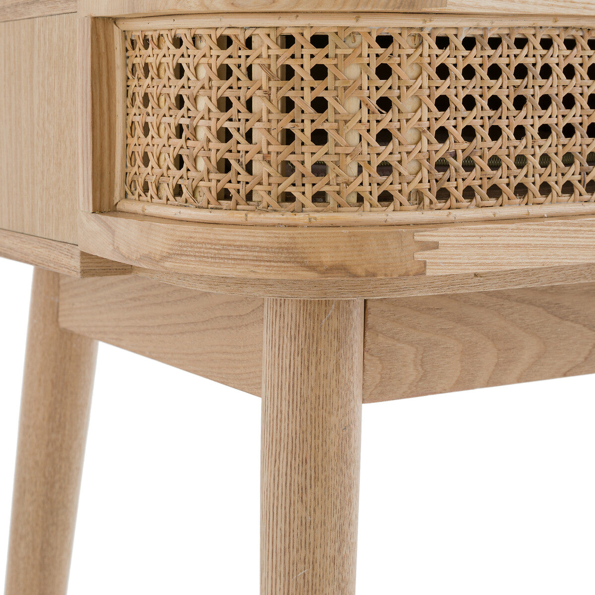 Coiffeuse 2 Tiroirs - Cannage