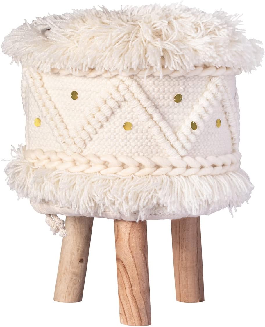 Tabouret Bohème à Franges