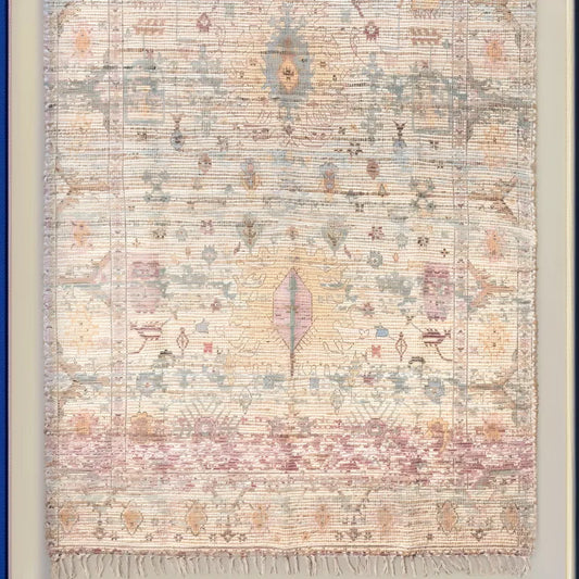 Tapis en Jute et Tissu (260x170 cm)