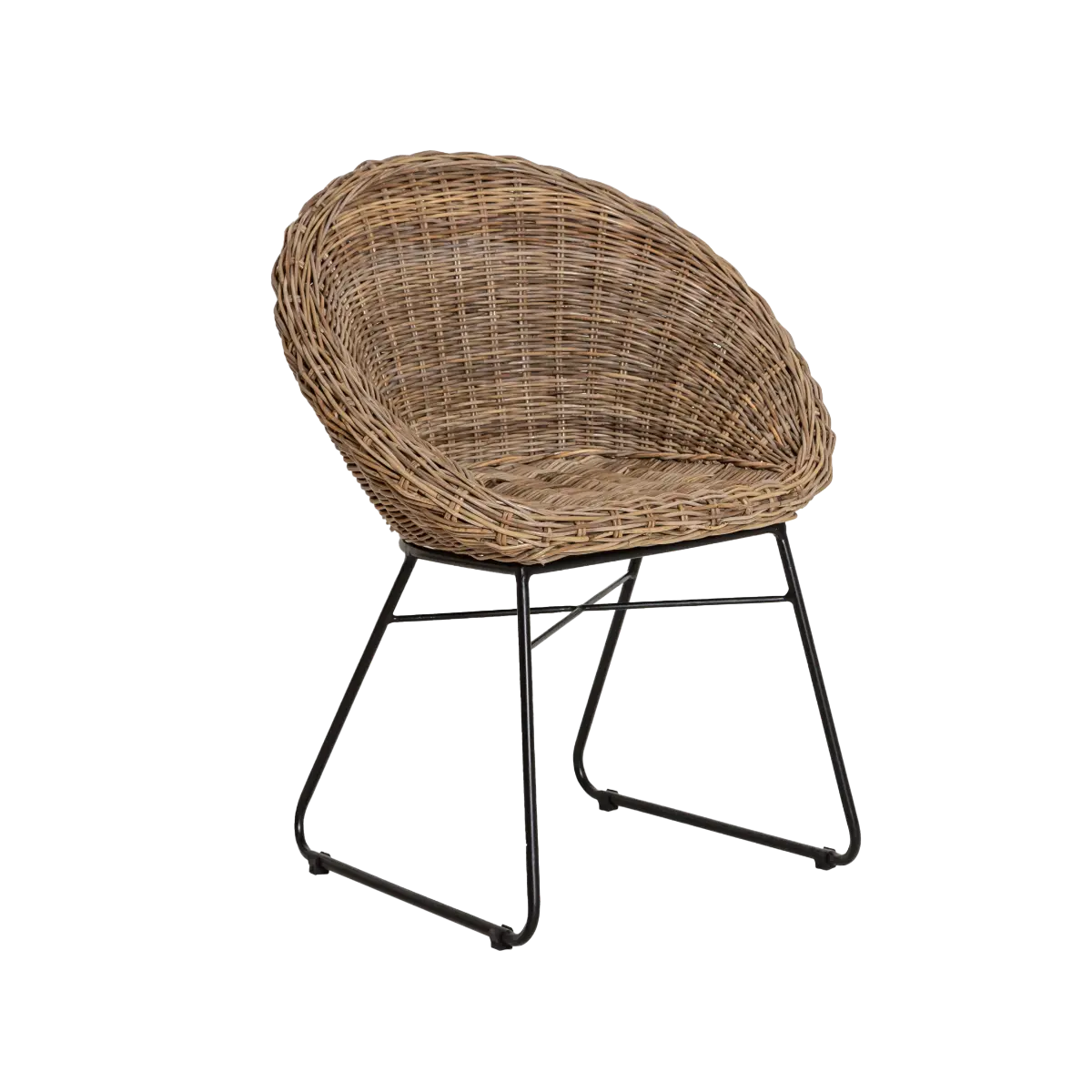 Lot de 2 Chaises en Rotin