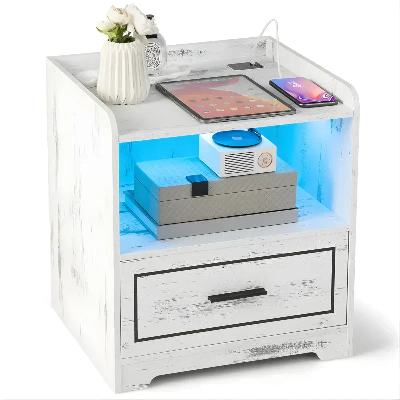 Table de Chevet Led Intelligente