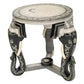 Table basse originale - Éléphant en Bois de manguier