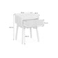 Table de Chevet avec un Tiroir (lot de 2) - Bois de Pin Clair