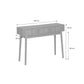 Console Décor - Bois 2 Tiroirs