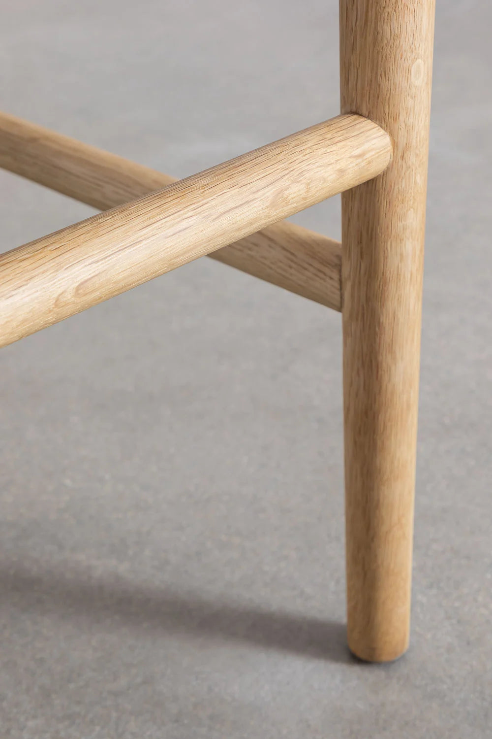 Banc en Bois de Chêne et Corde Tressée