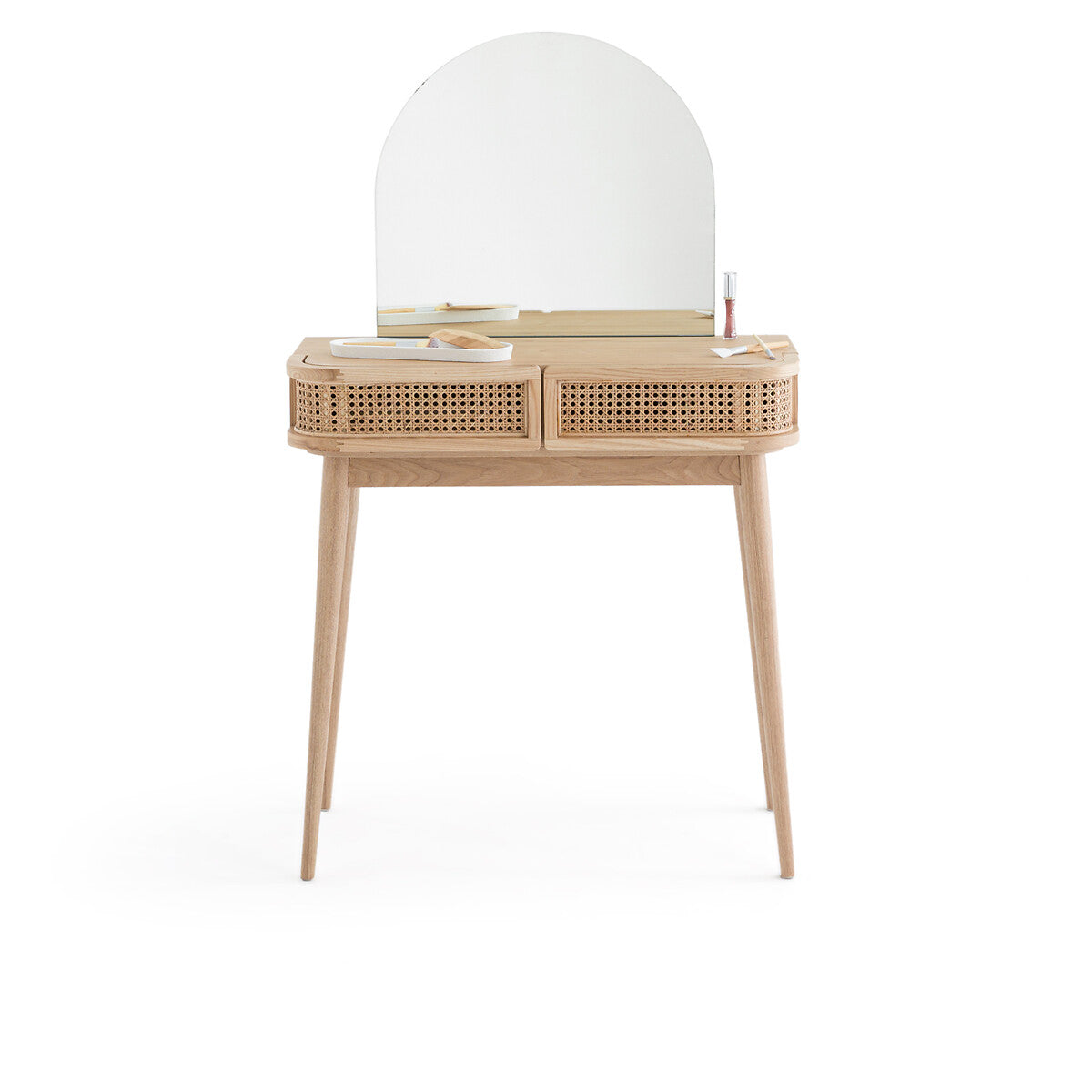 Coiffeuse 2 Tiroirs - Cannage