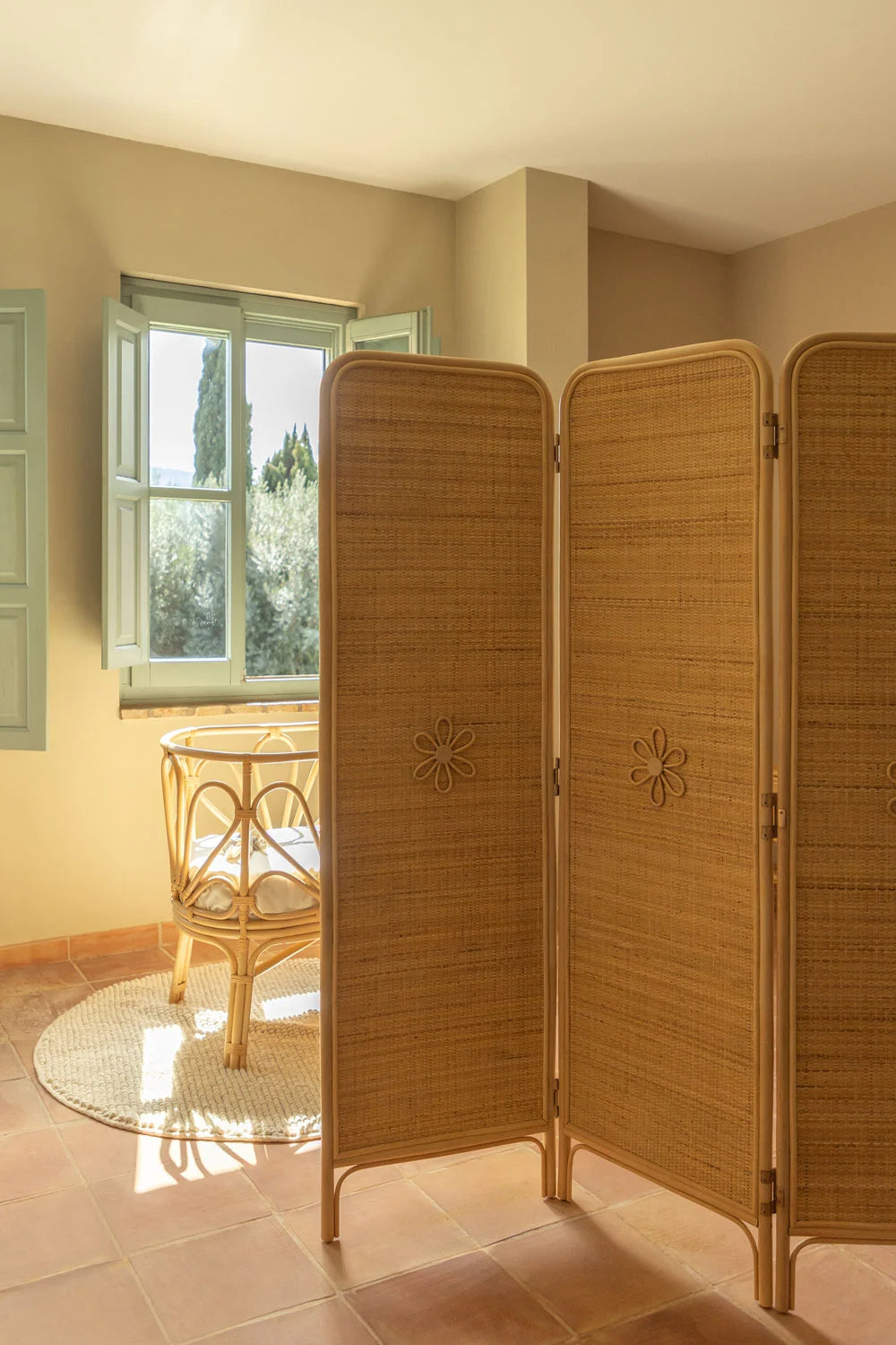 Paravent en Rotin - Chambre Enfant