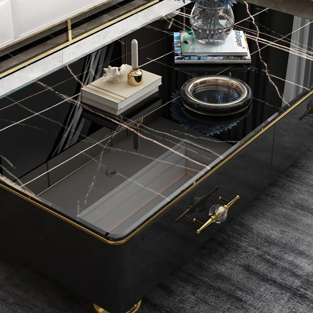 Table Basse Moderne en Marbre - 1300 mm