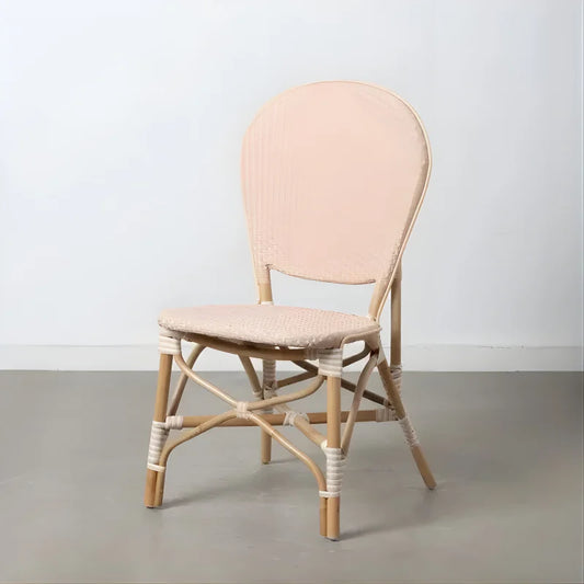 Chaise Balinaise en Rotin Naturel Beige