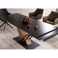 Table Design Extensible - Effet Marbre 180-240cm