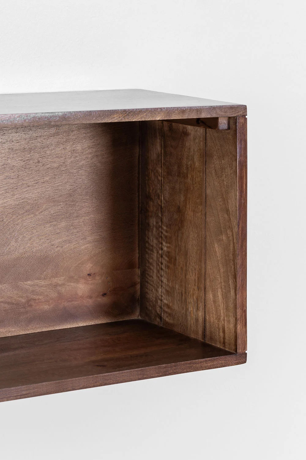 Etagère Murale en Manguier et Jute