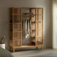 Armoire Ouverte en Bambou