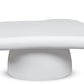 Table Basse Fibre de Verre - Blanc Coco