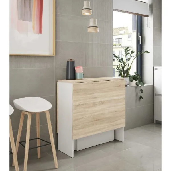 Table De Cuisine Pliable en Bois | Pliable en 3