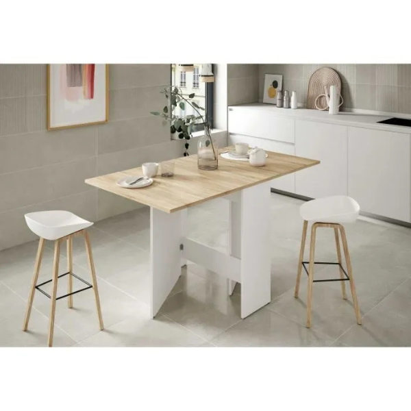 Table De Cuisine Pliable en Bois | Pliable en 3