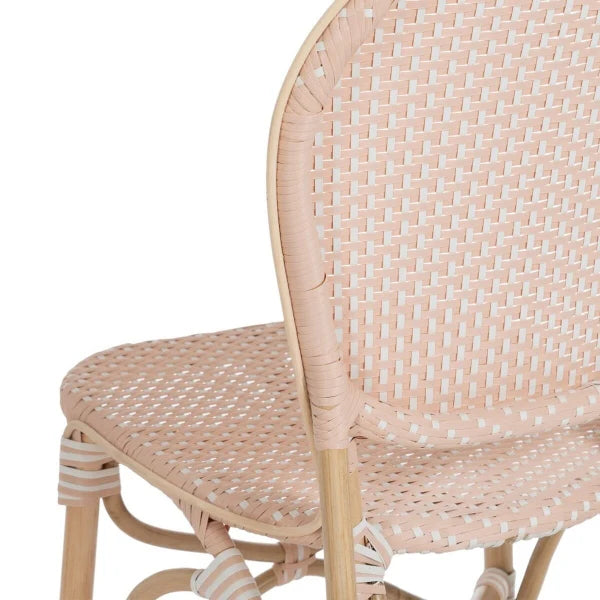 Chaise Balinaise en Rotin Naturel Beige