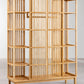 Armoire Ouverte en Bambou