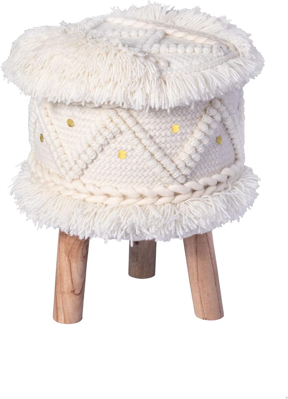 Tabouret Bohème à Franges