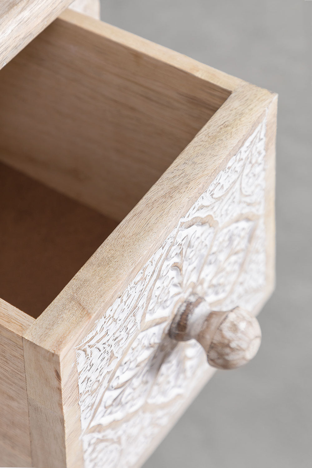 Commode à Tiroirs en Bois de Manguier