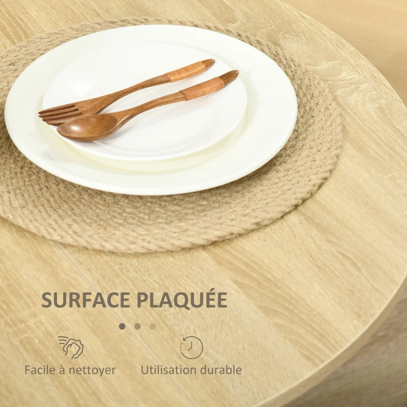 Table Pliable de Cuisine - 2 Abattants