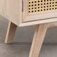 Meuble TV en Bois Design - Bois de Paulownia & Cannage