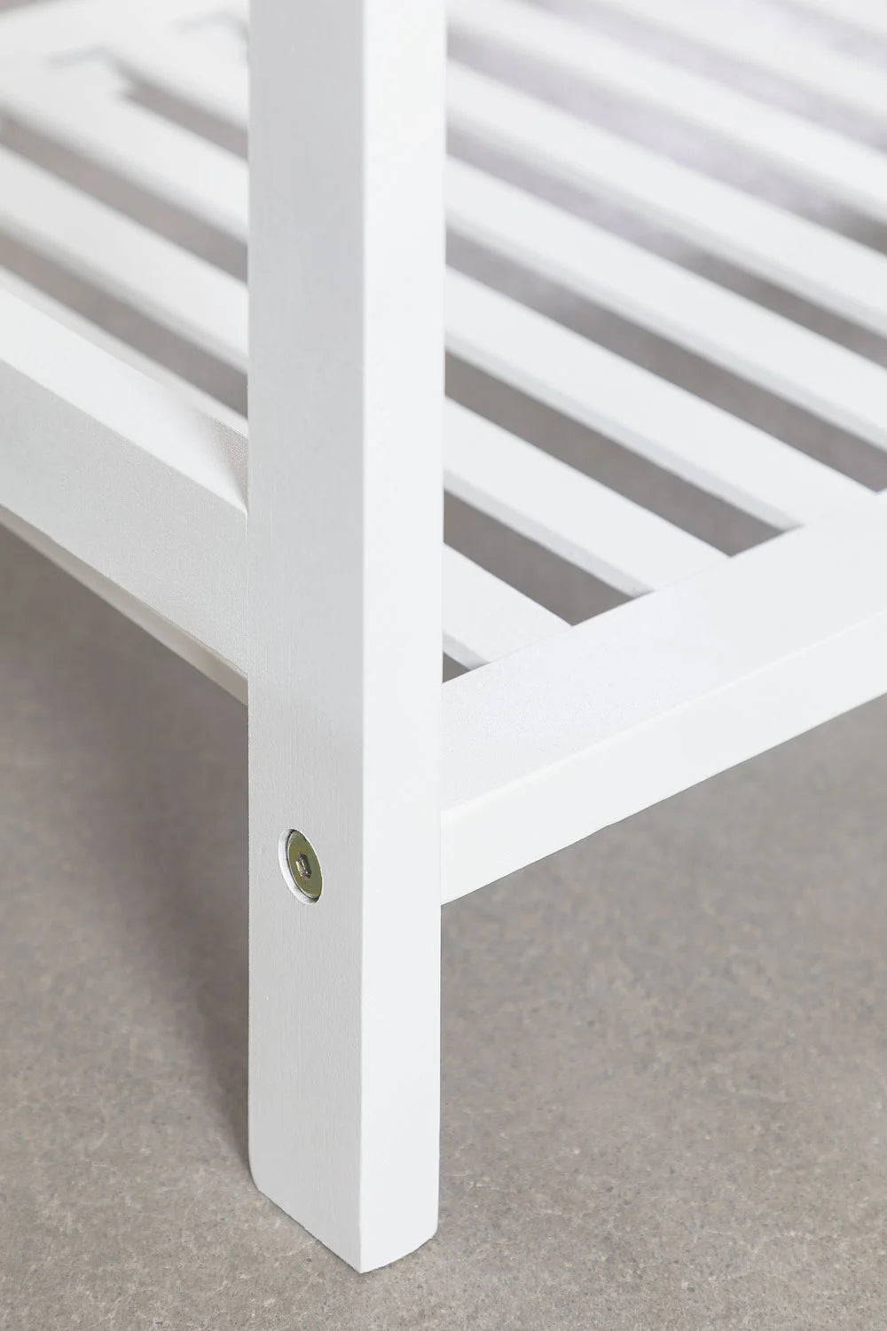 Armoire Ouverte en Bois de Bambou