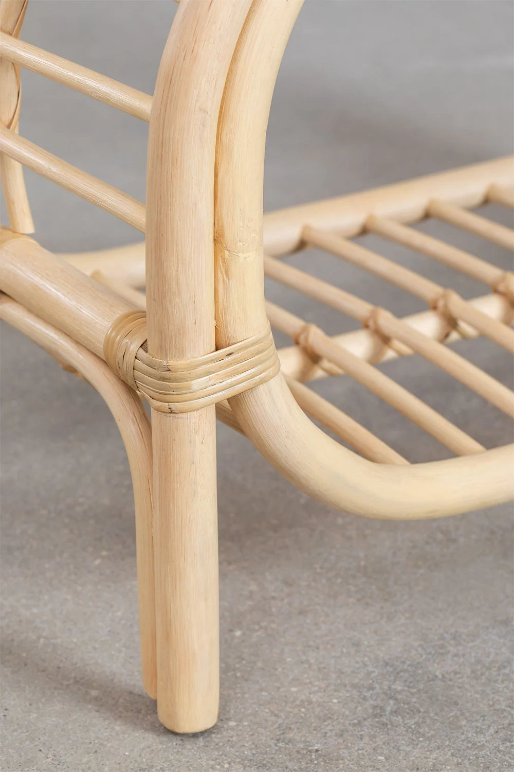 Porte-Chaussures en Rotin