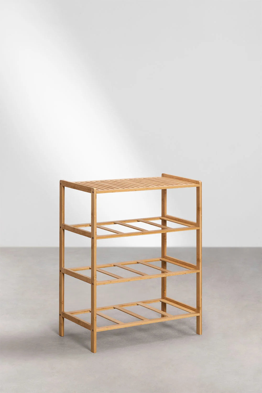 Étagère en Bambou avec Double Tiroir